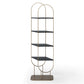 Whiteline Modern Living Koda Oval Bookshelf - DI1936