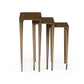 Whiteline Modern Living Nia Nest Side Tables - ST1882