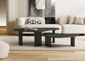 Whiteline Modern Living Pam Coffee Table in Black Color - CT1902L