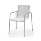 Whiteline Modern Living Paola Outdoor Dining Armchair - DAC1924-LGRY
