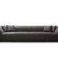 Whiteline Modern Living Quarry Sofa - SO1974L-DGRY