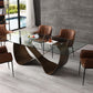 Whiteline Modern Living Tiffany Dining Table - DT1928