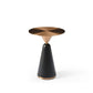 Whiteline Modern Living Zora Side Table - ST1897-BRZ
