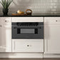 ZLINE 30" Microwave Drawer in Black Stainless Steel with Traditional Handle MWD-30-BS