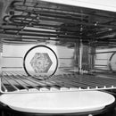 ZLINE Autograph Edition 30” 1.6 cu ft. Built-in Convection Microwave Oven in Stainless Steel with Accents MWOZ-30