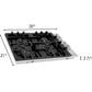ZLINE 30" Professional Dropin Cooktop Stainless Steel With 4 Burners - RC30