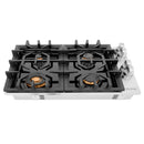 ZLINE 30" Professional Dropin Cooktop Stainless Steel With 4 Burners - RC30