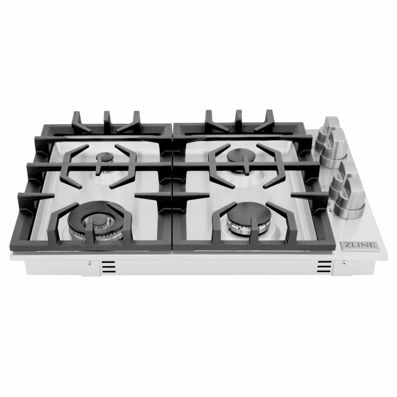 ZLINE 30-Inch Drop-In Gas Stovetop with 4 Gas Burners (RC30)