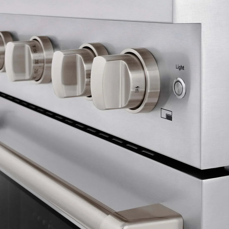 ZLINE 3-Piece Appliance Package - 30-inch Gas Range, Tall Tub Dishwasher & Over-the-Range Microwave (3KP-RGOTRH30-DWV)