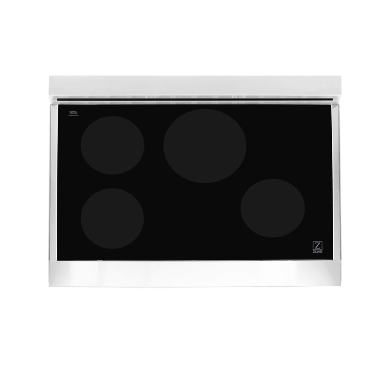 ZLINE 36-Inch 4.6 cu. ft. Induction Range with a 4 Element Stove and Electric Oven in Black Matte (RAIND-BLM-36)