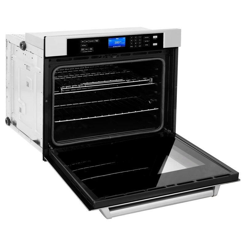 ZLINE 30-Inch Professional Single Wall Oven with Self Clean and True Convection in Stainless Steel (AWS-30)