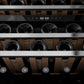 ZLINE 24 in. Monument Autograph Edition Dual Zone 44-Bottle Wine Cooler in Stainless Steel with Accents RWVZ-UD-24
