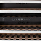 ZLINE 24 in. Monument Autograph Edition Dual Zone 44-Bottle Wine Cooler in Stainless Steel with Accents RWVZ-UD-24