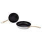 ZLINE 10-Piece Non-Toxic Stainless Steel and Nonstick Ceramic Cookware Set CWSETL-NS-10