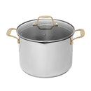 ZLINE 10-Piece Non-Toxic Stainless Steel and Nonstick Ceramic Cookware Set CWSETL-NS-10