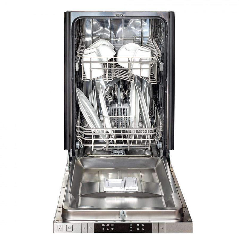 ZLINE 18-Inch Dishwasher in Stainless Steel with Modern Handle (DW-304-18)