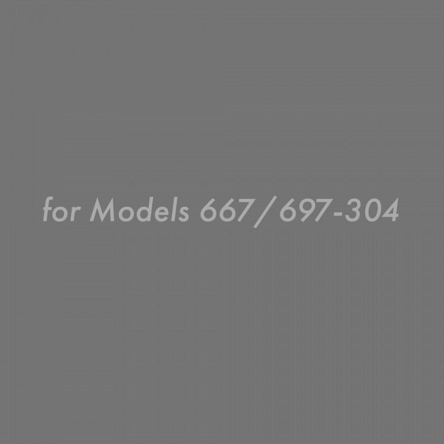 ZLINE 2-36 in. Chimney Extensions for 10 ft. to 12 ft. Ceilings - 2PCEXT-667/697-304