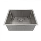 ZLINE 23" Meribel Undermount Single Bowl Kitchen Sink with Bottom Grid 