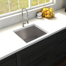 ZLINE 23" Meribel Undermount Single Bowl Kitchen Sink with Bottom Grid 