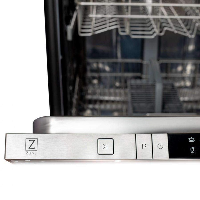 ZLINE 24-Inch Dishwasher in Copper Finish with Stainless Steel Tub and Modern Style Handle (DW-C-24)
