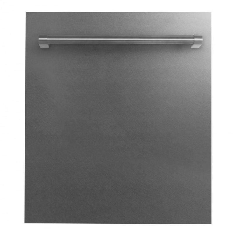 ZLINE 3-Piece Appliance Package - 30-inch Gas Range, Dishwasher & Premium Wall Mount Hood in DuraSnow Stainless Steel (3KP-RGSRH30-DW)