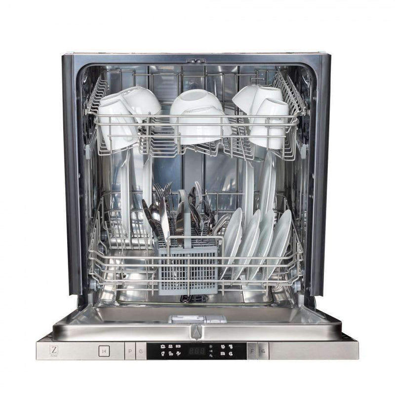 ZLINE 24-Inch Dishwasher in Stainless Steel with Modern Handle (DW-304-24)
