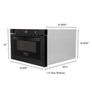 ZLINE 24 in. 1.2 Cu. Ft. Microwave Drawer In Stainless Steel, MWD-1