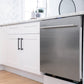 The ZLINE Dishwasher in stainless  steel
