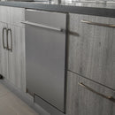 The ZLINE Dishwasher placed  in a modern kitchen