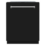 ZLINE 24" Monument Series 3rd Rack Top Touch Control Dishwasher in Custom Panel Ready with Stainless Steel Tub, 45dBa - DWMT-24