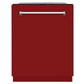 ZLINE 24" Monument Series 3rd Rack Top Touch Control Dishwasher in Custom Panel Ready with Stainless Steel Tub, 45dBa - DWMT-24