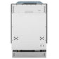 ZLINE 24" Top Control Dishwasher in Custom Panel Ready 