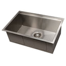 ZLINE 27" Garmisch Undermount Single Bowl Kitchen Sink with Bottom Grid and Accessories 