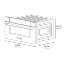 ZLINE 30" 1.2 cu. ft. Built-In Microwave Drawer in Stainless Steel - MWD-30
