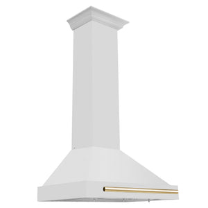 ZLINE 30" Autograph Edition Stainless Steel Range Hood with Stainless Steel Shell KB4STZ-30
