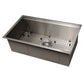 ZLINE 30" Garmisch Undermount Single Bowl Kitchen Sink with Bottom Grid and Accessories 