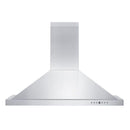 ZLINE Appliance Package - 30 in. Dual Fuel Range with DuraSnow® Door & 30 in. Range Hood - 2KP-RASNRH30