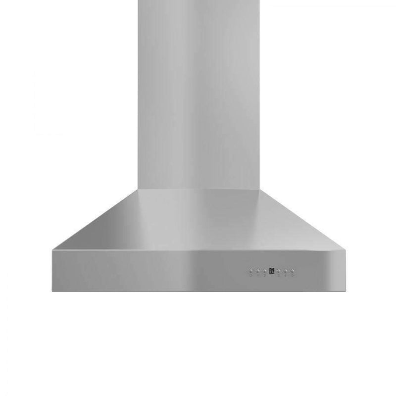 ZLINE 30-Inch Professional Convertible Vent Wall Mount Range Hood in Stainless Steel (697-30)