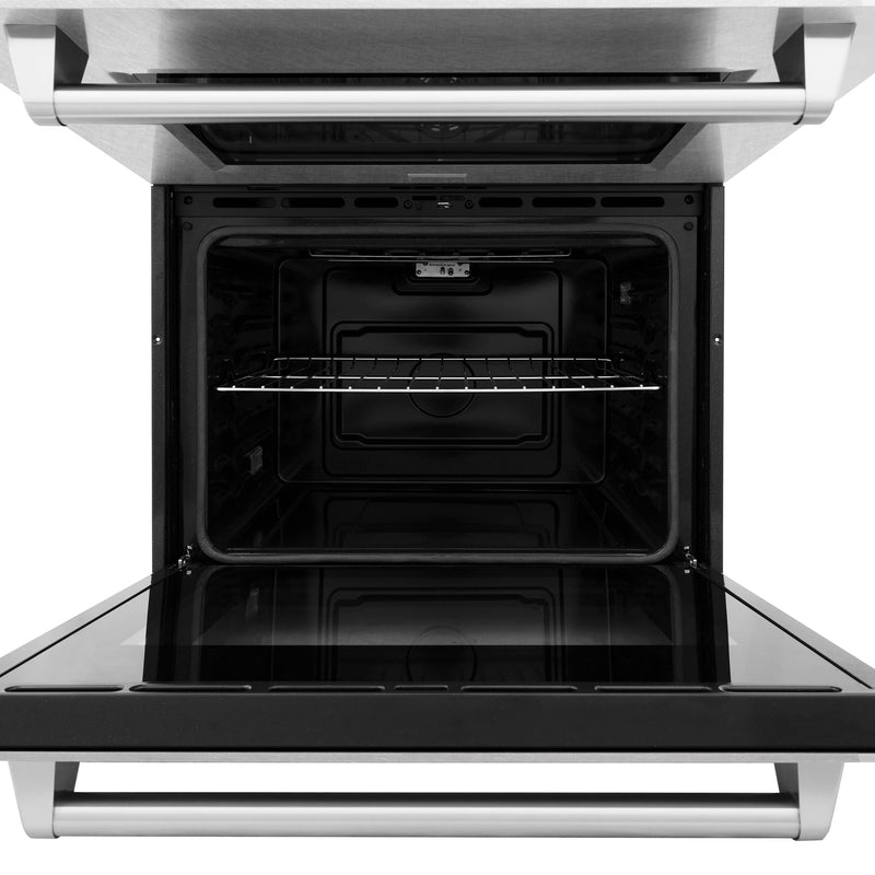 ZLINE 30-Inch Professional Double Wall Oven with Self Clean and True Convection in Fingerprint Resistant Stainless Steel (AWDS-30)