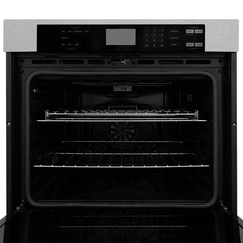 ZLINE 30-Inch Professional Double Wall Oven with Self Clean and True Convection in Fingerprint Resistant Stainless Steel (AWDS-30)
