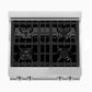 ZLINE 30” Professional Stainless Steel Gas Rangetop with 4 Gas Burners