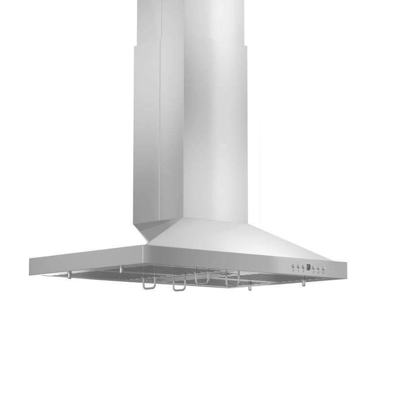 ZLINE 30-Inch Remote Blower Stainless Island Range Hood with 900 CFM Motor (GL2i-RS-30)