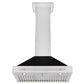 ZLINE 30" Stainless Steel Range Hood with Shell and Stainless Steel Handle