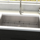ZLINE 33" Meribel Undermount Single Bowl Kitchen Sink with Bottom Grid 