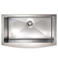 ZLINE 33" Vail Farmhouse Apron Mount Single Bowl Kitchen Sink with Bottom Grid 