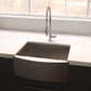 ZLINE 33" Vail Farmhouse Apron Mount Single Bowl Kitchen Sink with Bottom Grid 