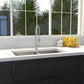 ZLINE 36" Anton Undermount Double Bowl Kitchen Sink with Bottom Grid