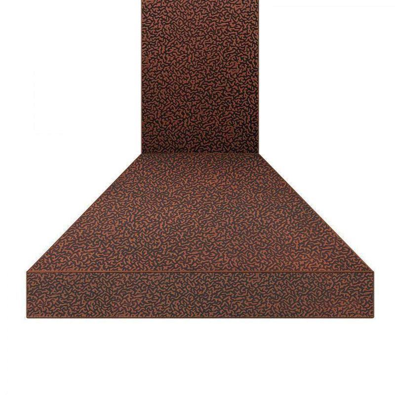 ZLINE 36-Inch Copper Wall Range Hood with Crown Molding (8667E-36)
