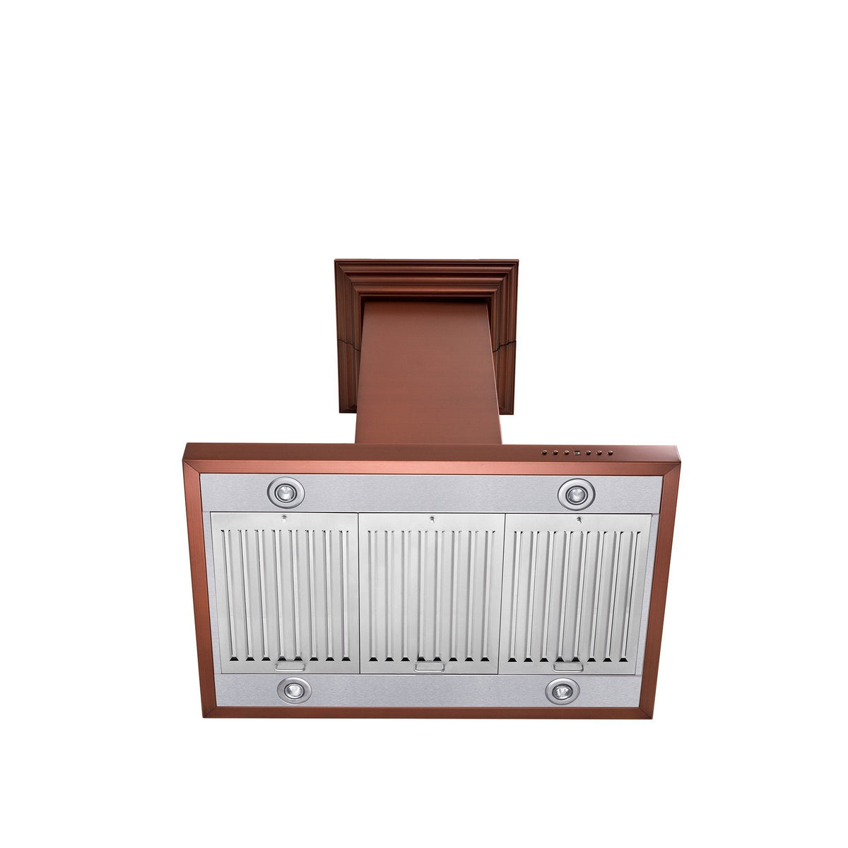ZLINE 36 in. Designer Series Copper Island Mount Range Hood