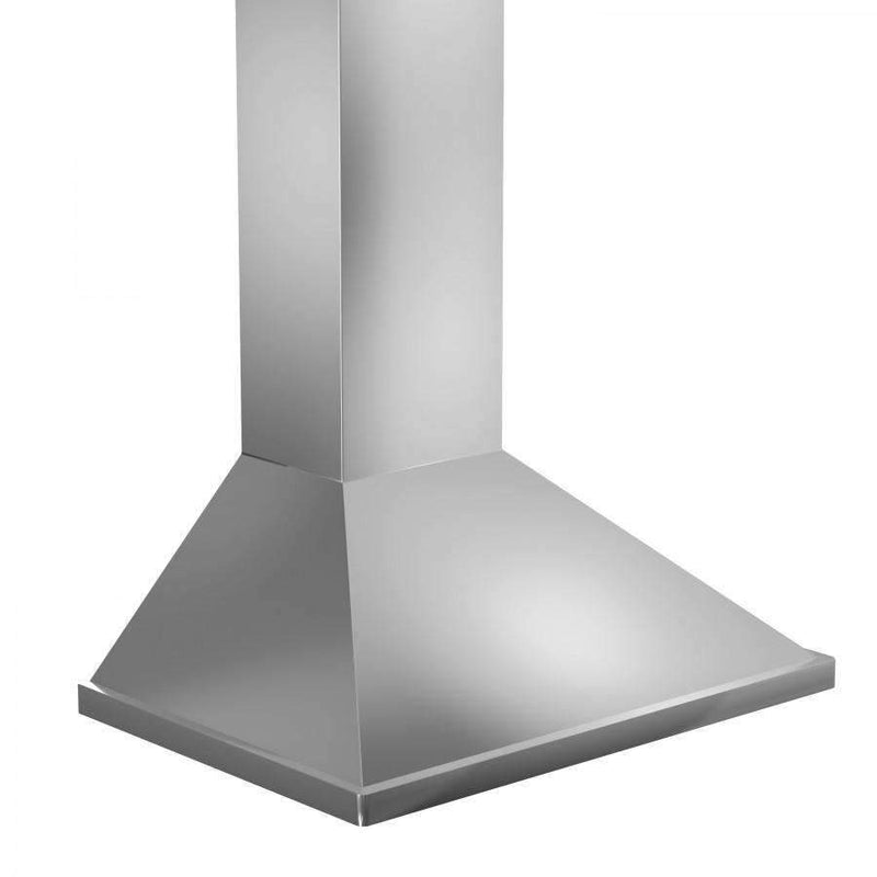 ZLINE 36-Inch Professional Convertible Vent Wall Mount Range Hood in Stainless Steel (696-36)